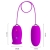 VIBRATEUR RECHARGEABLE DAISY DUAL EGG VIOLET nº5