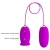 VIBRATEUR RECHARGEABLE DAISY DUAL EGG VIOLET nº6