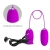 VIBRATEUR RECHARGEABLE DAISY DUAL EGG VIOLET nº7