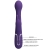 VIBRATEUR DEJON RABBIT 3 EN 1 MULTIFONCTION VIOLET nº8