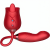 DELIGHT FLOWER VIBRADOR & BUMPING CON LENGUA ROJO nº1