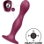 DILDO KINETIQUE DOUBLE BALL-R  WEIGHTED DILDO ROUGE SATISFYE