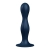 DILDO EN SILICONE DOUBLE BALL-R BLEU nº2