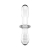 DILDO DE CRISTAL DUPLO TRANSPARENTE nº4