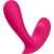 ESTIMULADOR DO PONTO-G TOP SECRET COM APP SATISFYER ROSA nº2