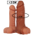 ESTENSIONE DEL PENE IN SILICONE LIQUIDO V9 MARRONE