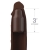 FANTASY X- TENSIONS -  SLEEVE 22,86 CM + 7,62 CM PLUG BROWN