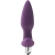 FLIRTS 10 FUNCTIONS VIBRATING PLUG PURPLE nº2