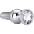 GLEAMING LOVE SILVER PLEASURE PLUG S nº2