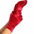 GANTS  SATIN ROUGE