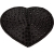 HEART GEM PEZONERAS - NEGRO nº3