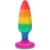 Hunk plug large - arcoiris