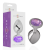 INTENSE - PLUG ANAL METAL ALUMINIO CON CRISTAL VIOLETA TALLA