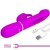 KAMPAS VIBRADOR RABBIT 3 EN 1 MULTIFUNCIÓN CON LENGUA VIOLET