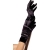 LEG AVENUE GUANTES SATEN NEGRO