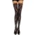 Meias de renda floral Leg Avenue