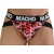 MACHO - MX28MR JOCK MILITARE ROSSO M