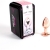 METAL BUTT PLUG ORO ROSA TALLA S 7 CM