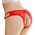 PANTIES CON ABERTURA TALLA UNICA ROJO