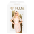 PENTHOUSE POISON COOKIE - VESTIDO DE ENCAJE FLORAL - BLANCO