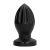 All black plug anal 12cm