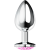 PLUG ANAL CON CRISTAL ROSA S nº1