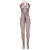 QUEEN LINGERING BODYSTOCKING CUELLO HALTER Y ESPALDA ABIERTA