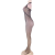 QUEEN LINGERING BODYSTOCKING CUELLO HALTER Y ESPALDA ABIERTA