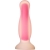 RADIANT SOFT SILICONE - DILDO BRILLANTE ROSA nº1