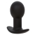 ROCK BOTTOM ANAL PLUG 10 VIBRAZIONI SILICONE NERO nº1