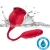 ROSEKNIGTH SUCCIONADOR CLITORIS & VIBRADOR ROJO nº2