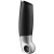 Satisfyer masturbador power con vibración - negro/ plata