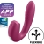 Satisfyer sunray vibrador insertable con air pulse - morado