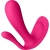 Satisfyer top secret + vibrador punto p con app - rosa