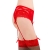 LINGERIE RAINHA LONGA COM CINTA GARTER - VERMELHO L / XL nº1