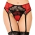 RAINHA LINGERIE LACE GARTER BELT THONG S / M