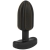 PLUG ANAL TARTARUS QUADRIPOLAR SILICONE PRETO nº6