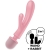 TRIPLE LOVER MASAJEADOR VIBRADOR RABBIT ROSA nº5