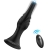 VIBRADOR & PLUG ANAL CONTROL REMOTO NEGRO