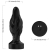 VIBRADOR & PLUG ANAL CONTROL REMOTO NEGRO nº3