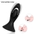 VIBRADOR & PLUG ANAL SILICONA NEGRO nº1