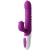 VIBRADOR & THRUSTING DOBLE LENGUA EFECTO CALOR VIOLETA