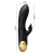 VIBRADOR DE LUJO BAÑADO EN ORO RECARGABLE NEGRO nº3