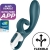 Vibrador Hug Me con APP Satisfyer Connect Grayblue