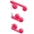 VIBRADOR MULTIACCION ROSA nº4