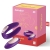 DOUBLE PLUS REMOTE COUPLES VIBRATOR WITH REMOTE AND USB CHAR