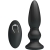 PLUGUE ANAL DE CONTROLE REMOTO VIBRADOR PODEROSO PRETO nº1