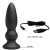 PLUGUE ANAL DE CONTROLE REMOTO VIBRADOR PODEROSO PRETO nº5