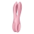 VIBRATEUR THREESOME 1 ROSE SATISFYER nº2