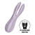 VIBRADOR THREESOME 2 LILÁS SATISFYER